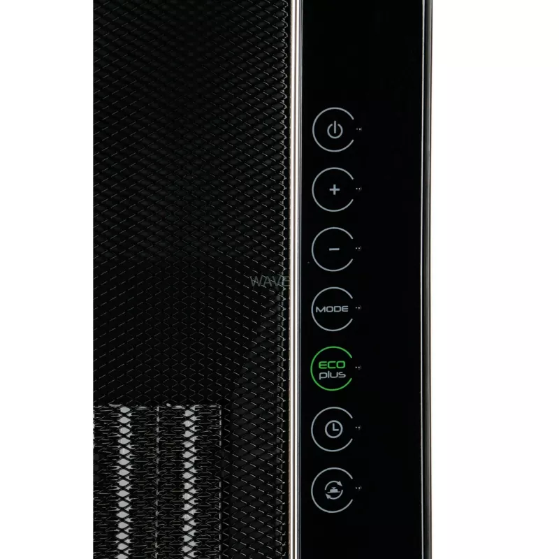 De’Longhi TCH8993ER.BC siseruumides kasutatav must 2400 W ventilaatoriga elektrikeris