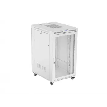 PÕRANDAL SEISEV RACK-KAPP 19 27U 800X1000 HALL PERFOREERITUD LCD UKS LANBERG (LAME PAKK)