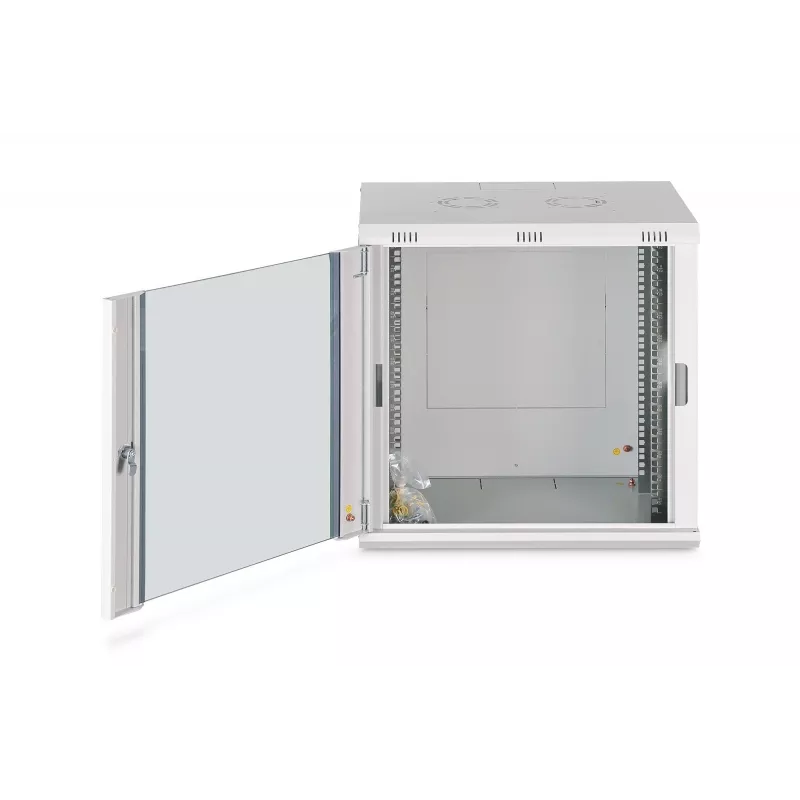 Seinale paigaldatav püstikkapp DIGITUS Dynamic-N 12U, 19 tolli, 600x450 mm (LxS), IP20, võtmelukk, monteerimata