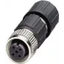 Phoenix Contact 1641688 juhtmepistik M12 Must – Roostevaba teras (1641688)