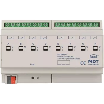 MDT AKI-0816.04 lülitusajam 8-kanaliline, 8TE, REG (AKI-0816.04)