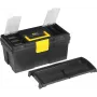 Hoiustuskarp allit McPlus Promo 16 476180 plastikust, must/roheline, virnastatav korraldaja