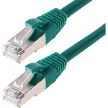 Networking kaabel Helos CAT6 S/FTP (PIMF) 1m roheline