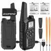 Walkie-Talkie Baofeng BF-T25E Must, 2 tükki