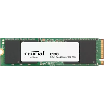 Micron Crucial E100 - SSD - 2 TB - intern - M.2 2280 - PCIe 4.0 x4 (NVMe) (CT2000E100SSD8-T)