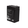 UPS aku roheline Cell AGM11 6 V 5 Ah suletud pliiaku (VRLA) üksik aku, 70×100×47 mm, 780 g
