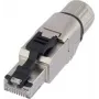 Ethernet-pistik Lapp ED-IE-AXS-6A-B-20-FC 21700653, RJ45 paigaldatav adapter, varjestatud