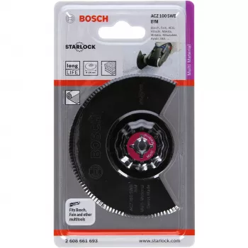 Bosch ACZ 100 SWB lõiketerad multiriistadele Ühildub Bosch GOP 10 8 V LI GOP 250 CE Professional PMF 10 8 LI PMF 180 E Fein Multimaster FMM 250