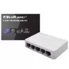 Võrgukommutaator QOLTEC 52247 5 x RJ45 porti 1000Mbps Gigabit haldamata