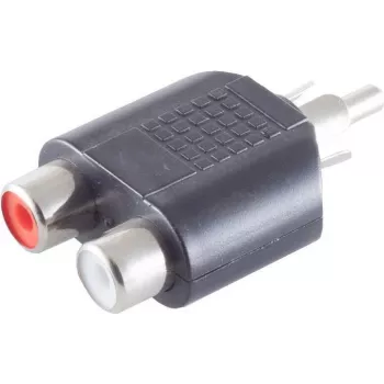 Heliadapter ShiverPeaks 22220058 — 2 x RCA monopistikut