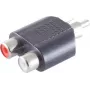 Heliadapter ShiverPeaks 22220058 — 2 x RCA monopistikut