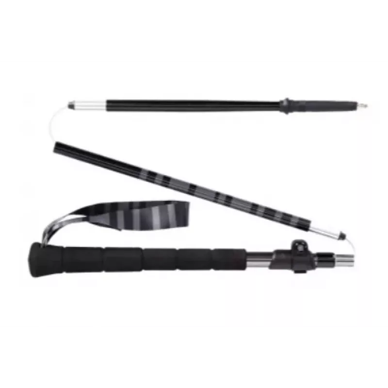 Viking Kettera Pro Long Grip matkakepid must/hall 135