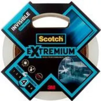 Pakkelint 3M Scotch ExtreMium Invisible 48 mm × 20 m, läbipaistev, tugev liim