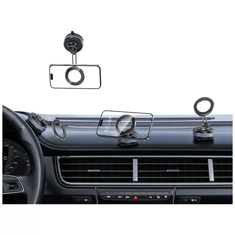 Telefonihoidik USAMS ZJ084 magnetic tarnish — magnetiline auto-/laual kinnitus nutitelefonidele