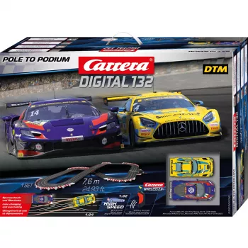 Võidusõiduauto ja raja komplekt CARRERA 20030038 DIGITAL 132 Mitmevärviline