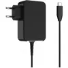 Mobiilseadme laadija LC-Power LC-NB-GAN-65-C sülearvutile Must Vahelduvvool Siseruumidesse