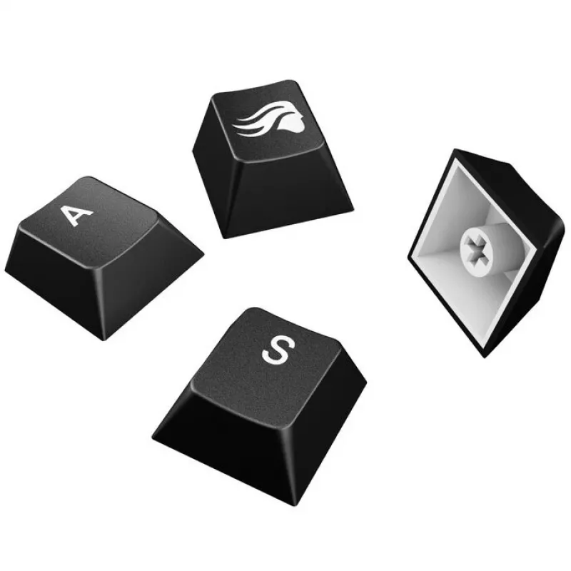 Keycaps GLORIOUS GPBT Basics — PBT klahvikomplekt, DE ISO paigutus, must