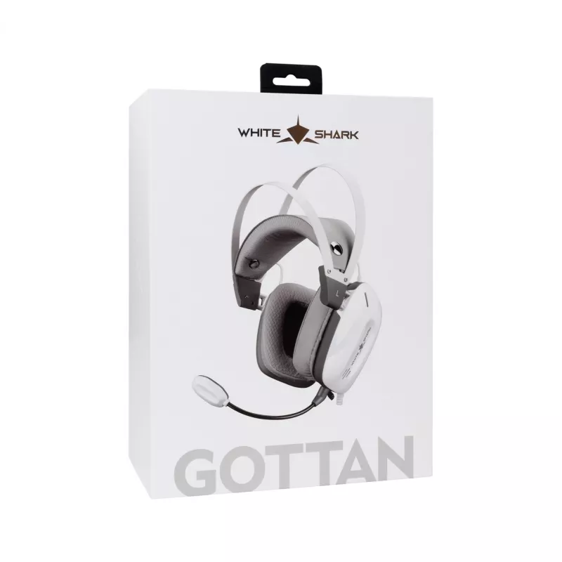 Kõrvaklapid White Shark GH-2446 Gottan Valge