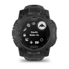Nutikell GARMIN Instinct — 45 mm, 3,05 cm (1,2-tolline) AMOLED 390×390 puuteekraan, 4 GB, GPS, silikoonrihm must, 53 g