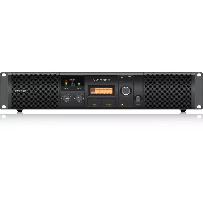 Behringer NX1000D helivõimendi Performance/stage Must