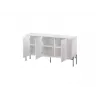 Kummut cama meble VERA 150x40x80 cm, mattvalge, puitlaastplaat, 16 mm raam