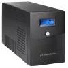 Katkematu toiteallikas PowerWalker VI 3000 SCL — Line-interaktiivne UPS 3 kVA / 1800 W, 230 V, 9 Ah aku, LCD, torn, must