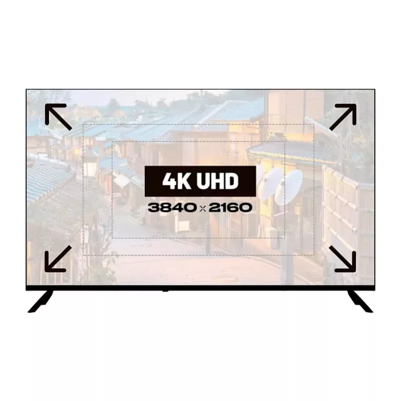 Monitor JAPANNEXT JN-IPS500UHD60F 127 cm (50 tolli) 16:9 IPS UHD, energiaklass E