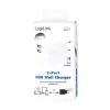 LogiLink toiteplokk - 12 W - 2,4 A - 2 väljundporti (USB)