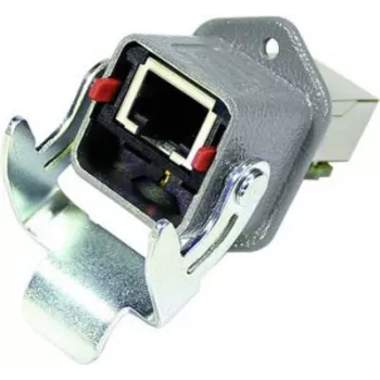 Harting 09452151100 IP67 RJ45 kaabelliitmik Ethernet-ühenduste jaoks, tihendatud RJ45 läbiviik