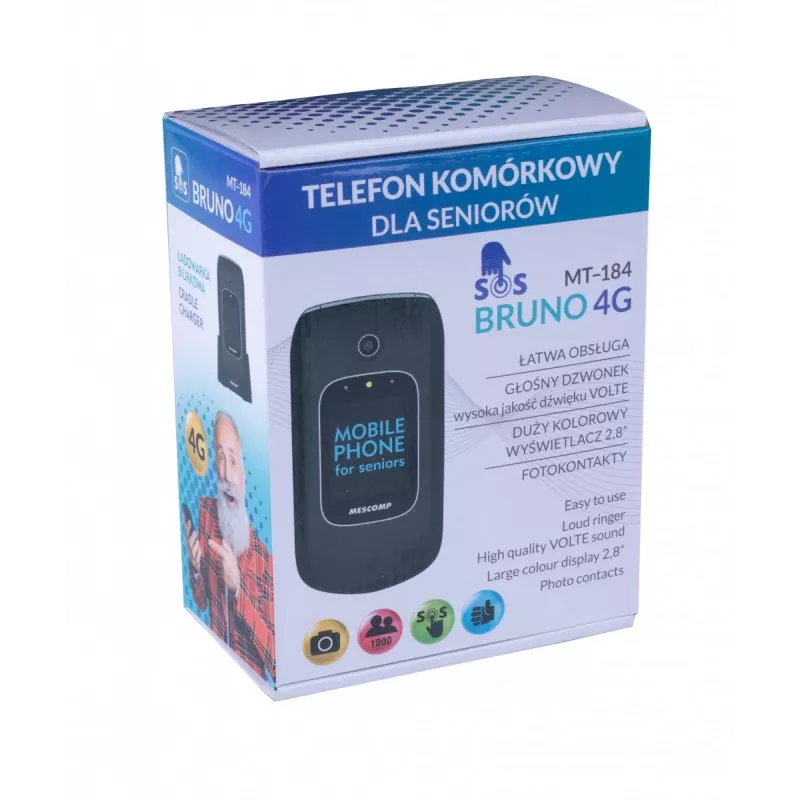 Mobiiltelefon Mescomp MT-184 BRUNO 4G