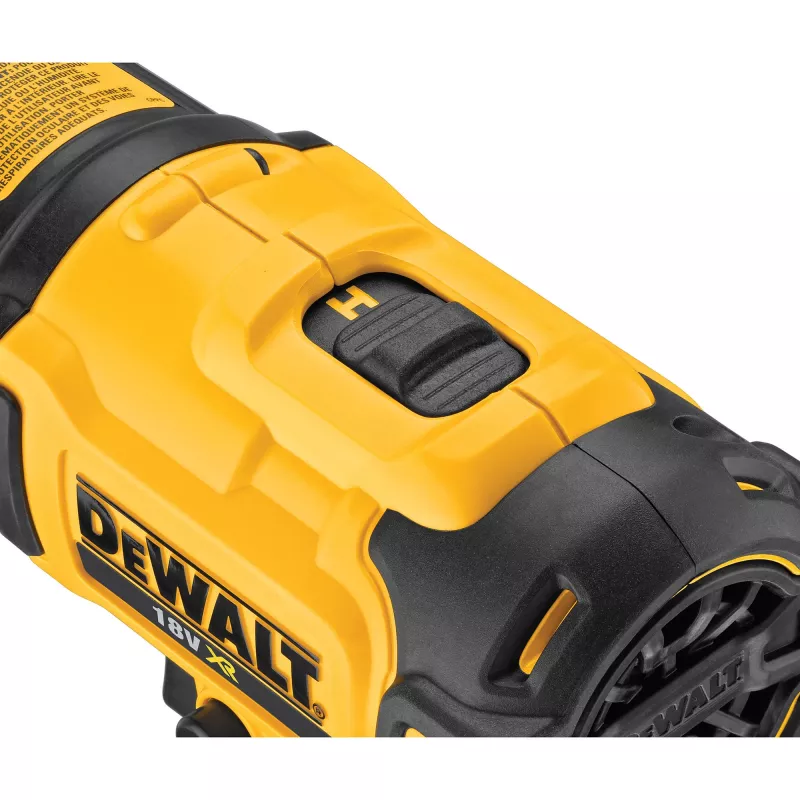 DeWALT DCE530N-XJ kuumapuhur Kuumaõhupuhur 190 l/min 530 °C Kollane