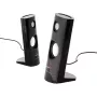 2-suunaline juhtmega arvutikõlar Audiocore AC860, 2.0 kanalit, 4 W RMS, USB-toide, 3,5 mm sisend, must