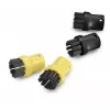 Kärcheri harjakomplekt aurugeneraatoritele 2.863-264.0, ümmargused plastikharjad 26×26×40 mm, 4 tk