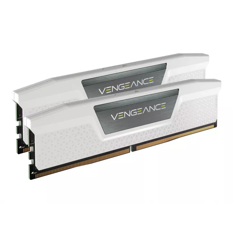 CORSAIR VENGEANCE 32GB 2x16GB DDR5 6000MT/s DIMM Unbuffered 36-44-44-96 Std PMIC XMP 3.0 Valge Heatspreader Must PCB 1.4V