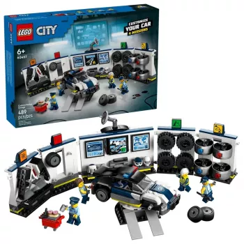 LEGO CITY 60457 kohandatud politseiauto garaaž