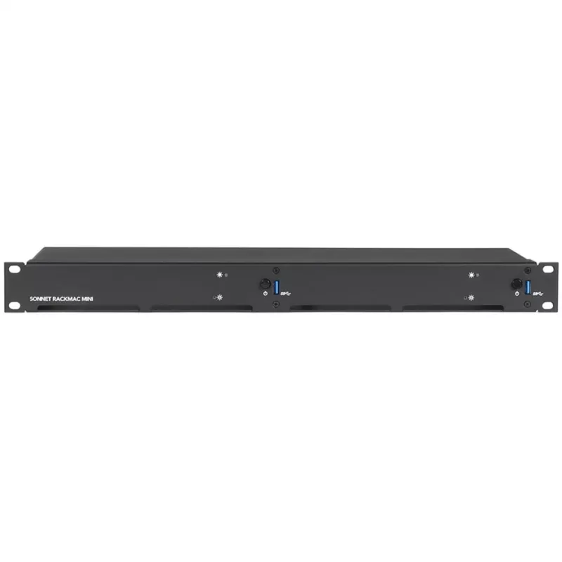Kinnituskomplekt Sonnet RackMac mini 1U Must