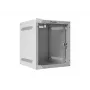 Seinale kinnitatav kapp LANBERG WF10-2306-10S, 6U, 336×280×310 mm, hall, 20 kg