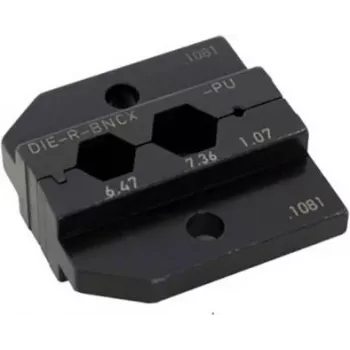 Neutrik DIE-R-BNCX-PU matriits must 1 tk (DIE-R-BNCX-PU)