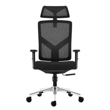 Kontori pöördtool mark adler Manager 3.3 Must — ergonoomiline disain, pöördalus