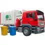 Bruder Man külglaadimisega prügiauto 2-4 - vanusele 5-7