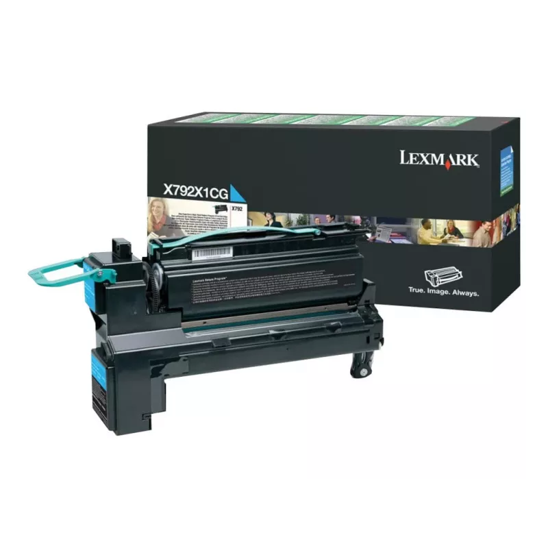 Lexmark X792X1CG - tooner, tsüaan - ühildub mudelitega X792de, X792dte, X792dtfe, X792dtme, X792dtpe, X792dtse