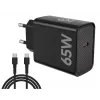Kiirlaadija PD65W USB-C sülearvutitele, nutitelefonidele