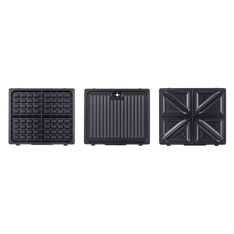 Vahvliraud Ravanson OP-7050, 1200 W, 4 vahvlit, mittenakkuvad plaadid, horisontaalne/vertikaalne hoiustamine