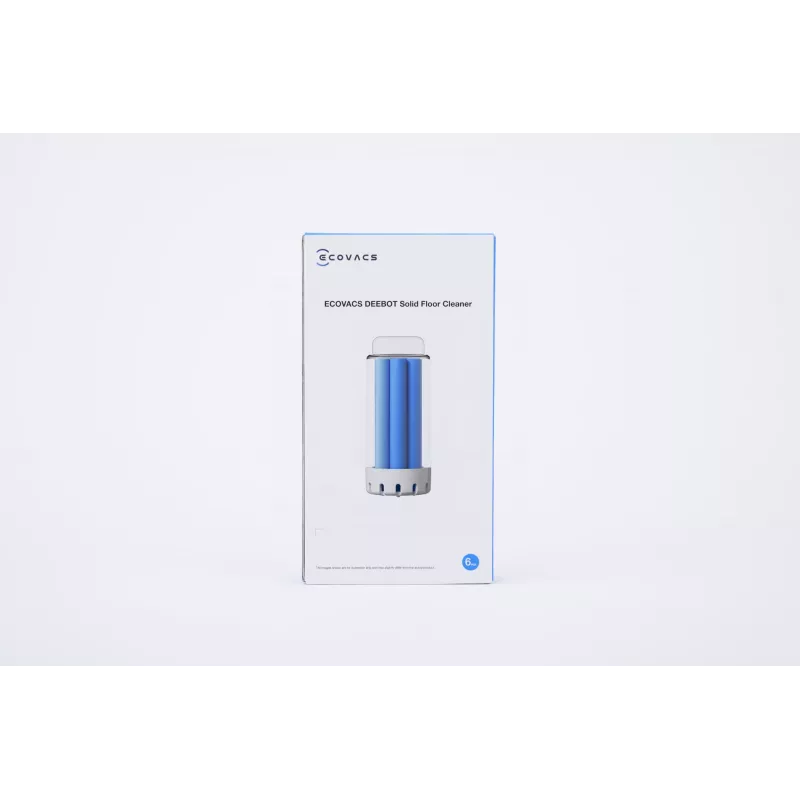 Ecovacs DEEBOT N30 PRO OMNI asenduspuhastuspadjad kõvadele põrandatele — 6 tk — sinine/valge
