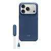 Apple Beats'i iPhone 17 Pro kaitsva jalatoega ümbris — MagSafe, kaamera juhtimine, sobib 6,3-tollisele ekraanile, Bedrock Blue (roosa)