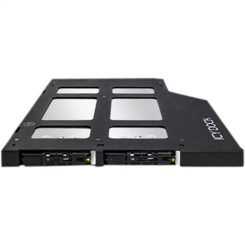 ICY DOCK - ToughArmor MB852M2PO-B - 2x M.2 NVMe PCIe 4.0 SSD zu 2x OCuLink Ultra Slim Wechselrahmen