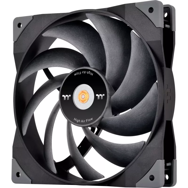 Thermaltake SWAFAN GT14 140mm korpuse ventilaator – must