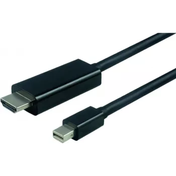 VALUE - Videokaabel - DisplayPort / HDMI - Mini DisplayPort (M) to HDMI (M) - 1 m - Varjestatud - Must (11.99.5795)
