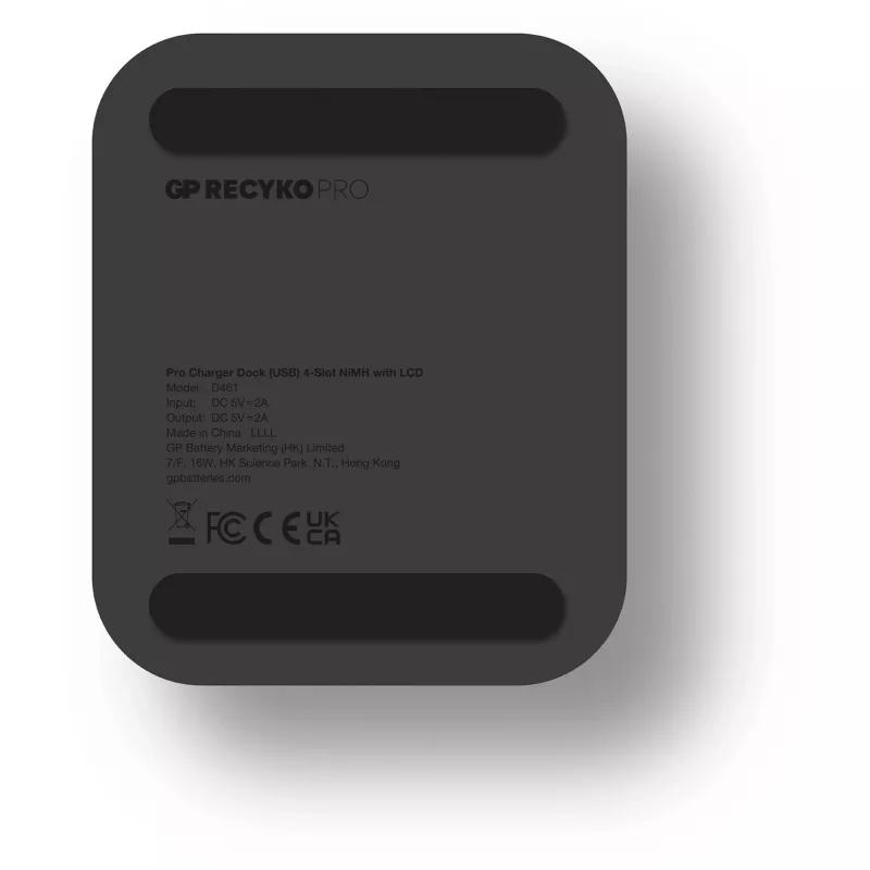 GP ReCyko Pro P461 AA/AAA akulaadija koos D461 dokkimisjaamaga
