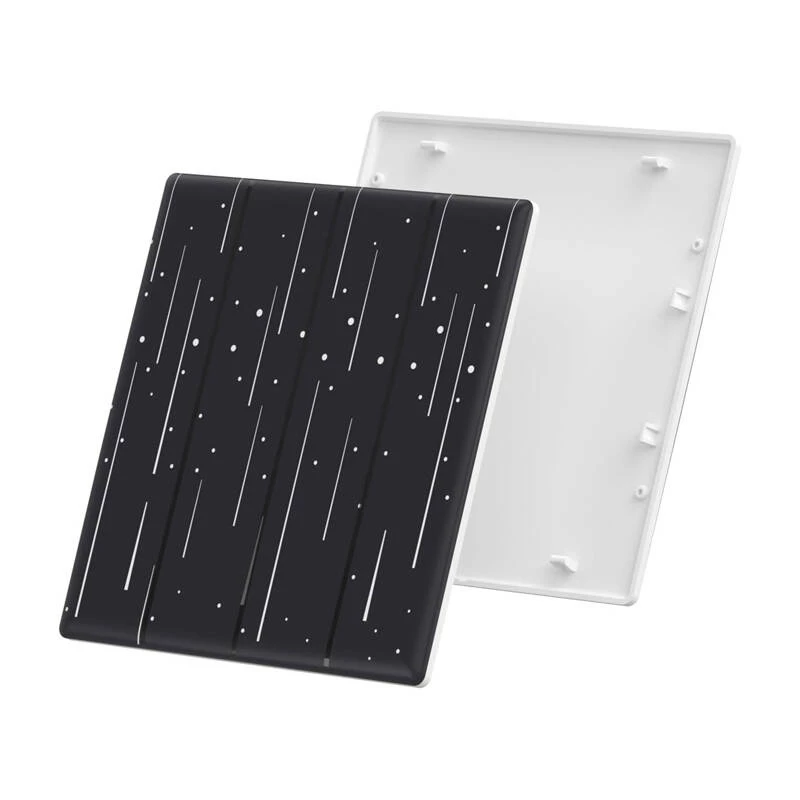 Dekoratiivne kate Sonoff T5-4C-86-star puutetundlikule lülitile — mudel T5-4C-86-star, seinaraam 86×86 mm paigalduseks